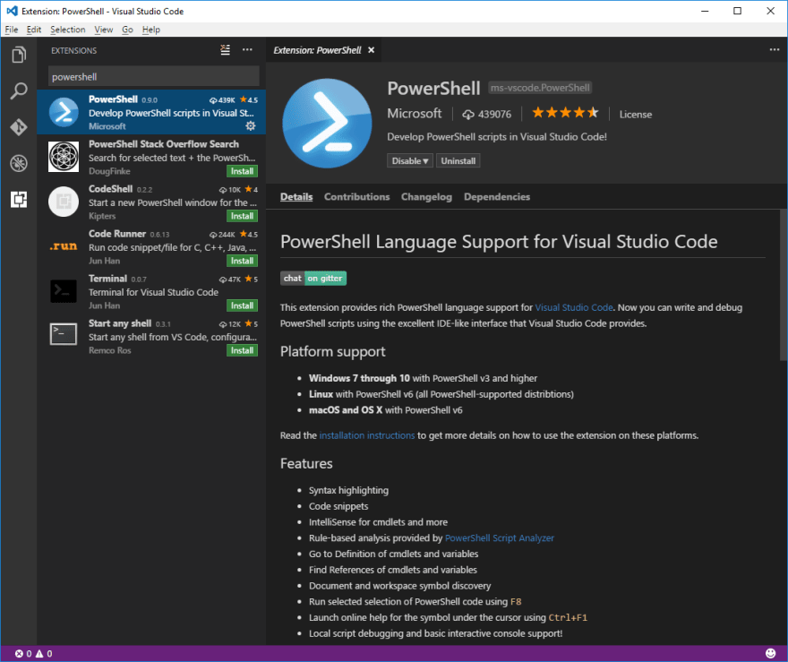 the difference between visual studios for windows and mac