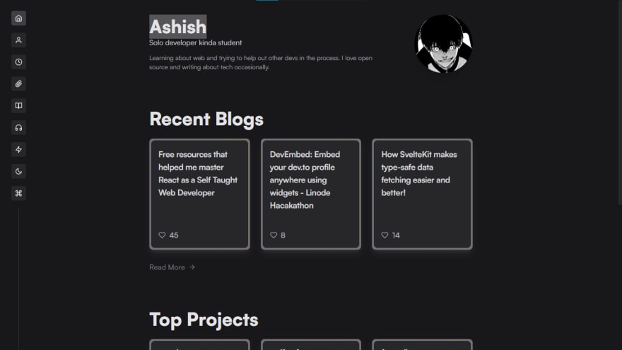 Portfolio of Ashish