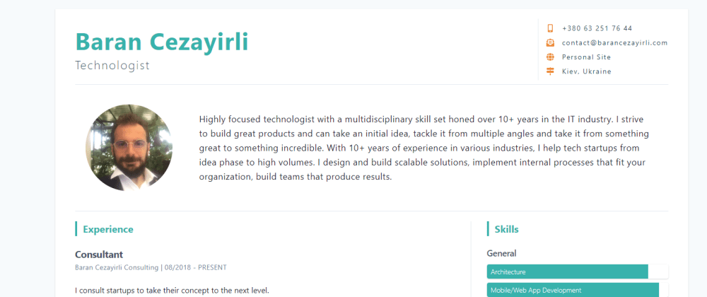 Cover image for My Gatsby Resume Starter and the Beauty of Netlify CMS