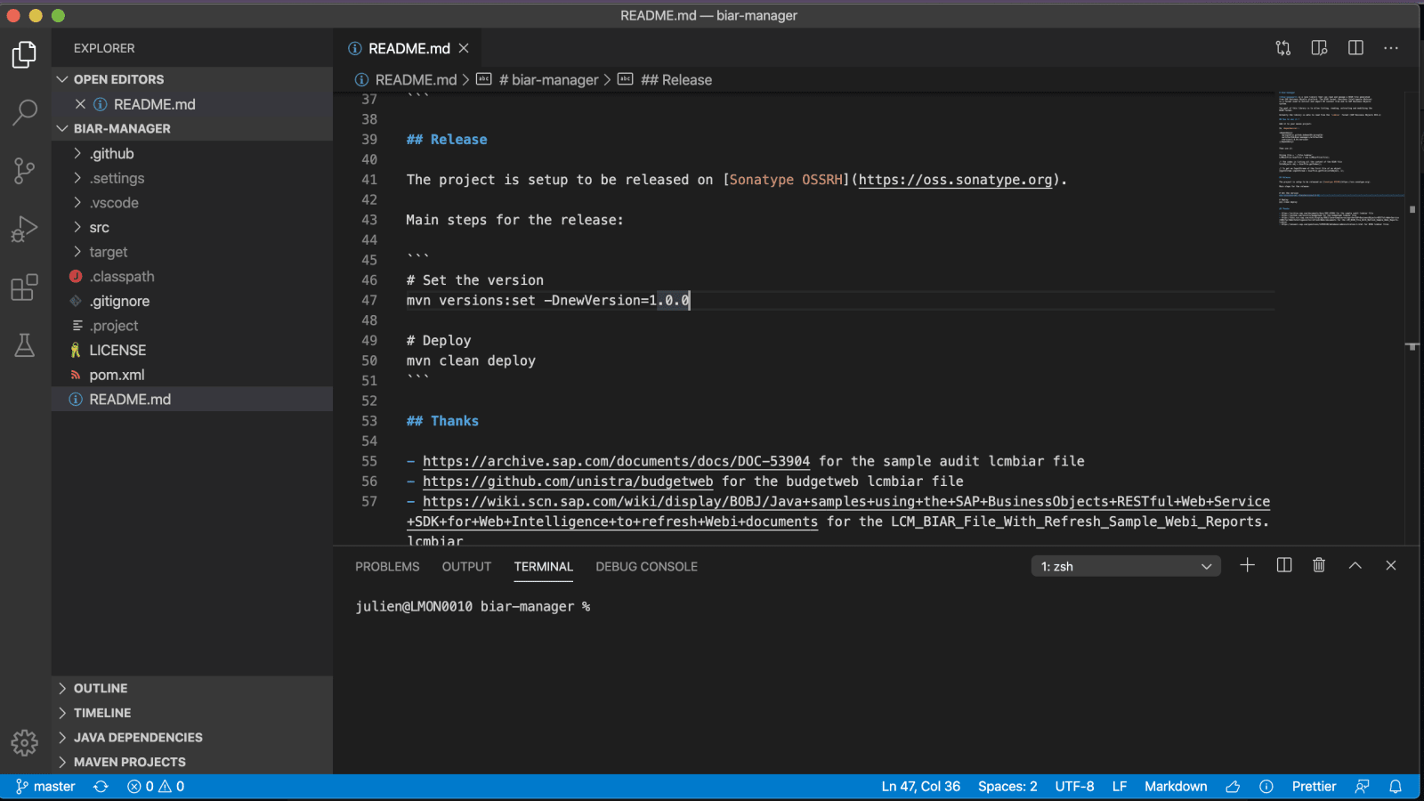 visual studio code java