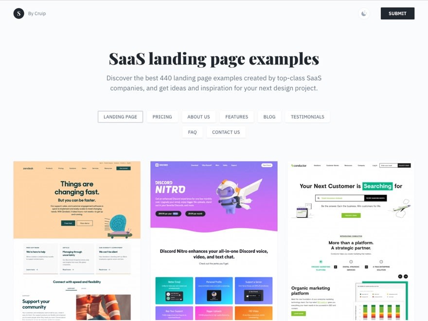 SaaS Landing Page