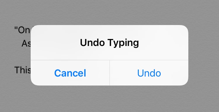 Undo Typing Dev Community