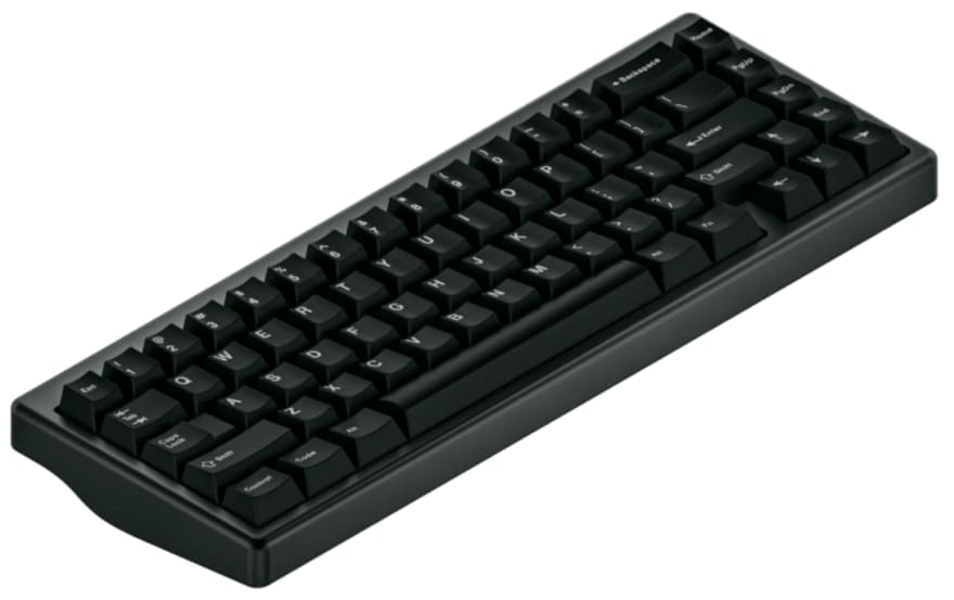 An aluminium keyboard