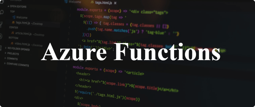 Cover image for Background processing in .NET Core: Azure Functions