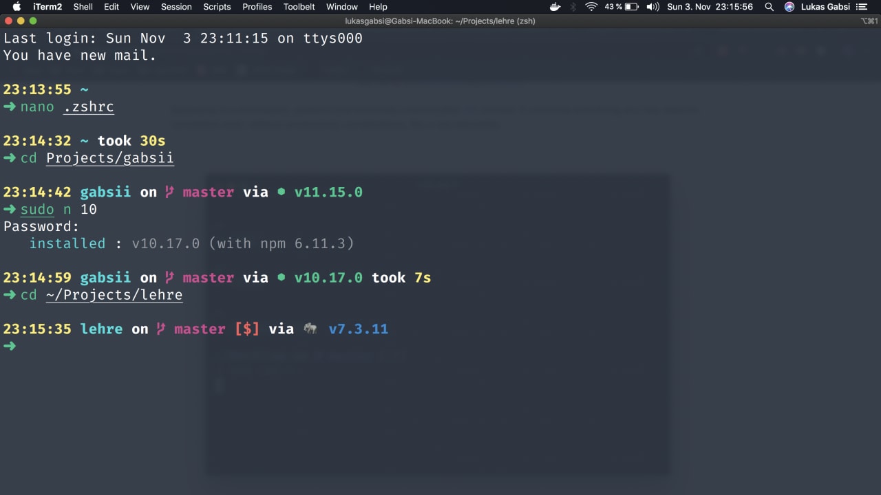 install iterm2 for mac