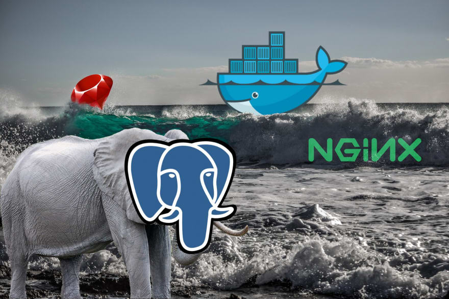 Rails + Puma + Nginx + Postgres 