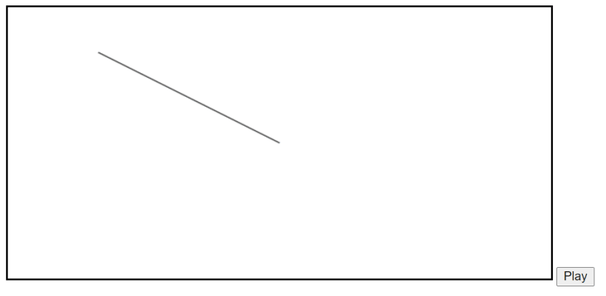 canvas with line