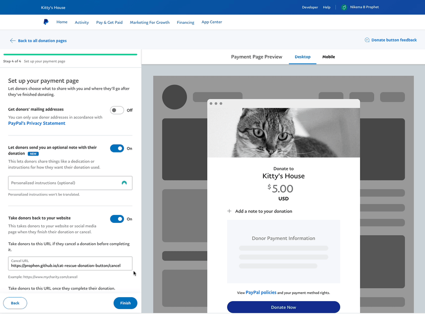 Donate Now Module by MakeWebBetter