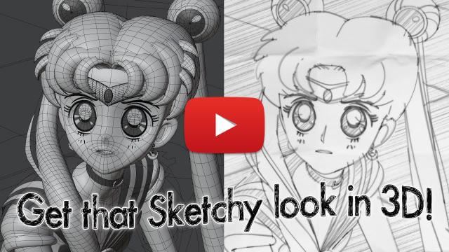 Get a Hand-Drawn Sketch Look in Blender - Tutorial