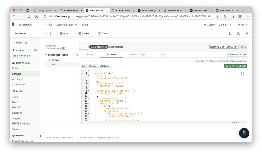 GraphQL schema
