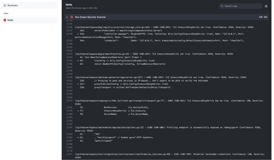 Github Actions Output