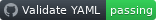 Validate YAML