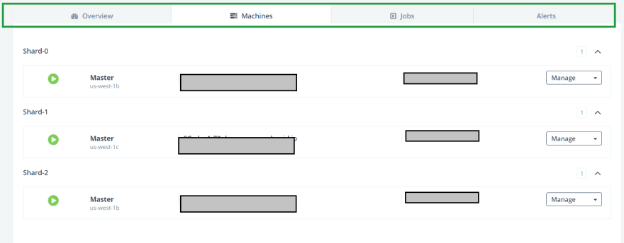 RedisMachinesList