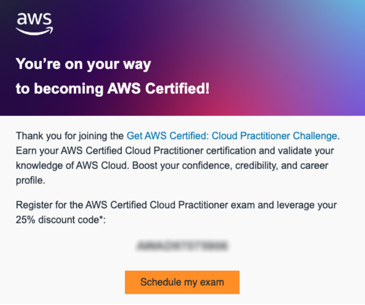 Aws Certified Cloud Practitioner Voucher Starting My AWS Certification Journey as a Certified Cloud Practitioner