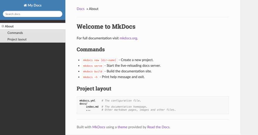 yml devdocs