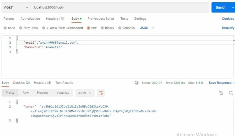 User Authentication with JWT tokens in node js - DEV Community
