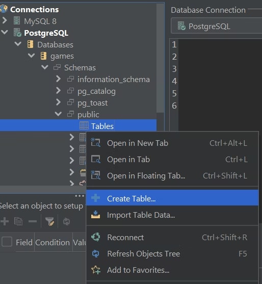 Note the result of the -> query.