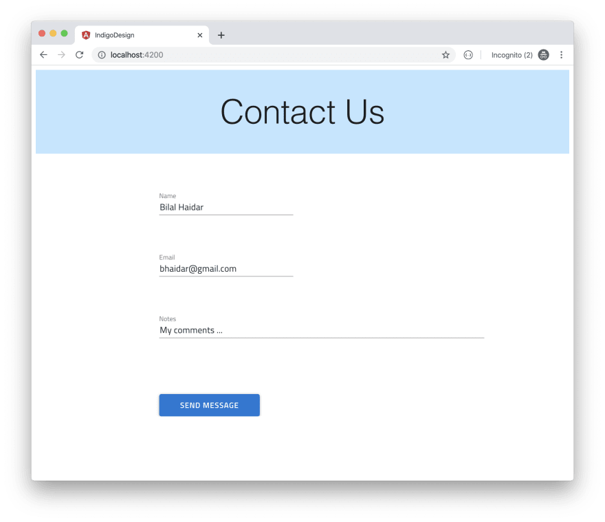 Generate Angular Code With Infragistics Indigo Design Dev