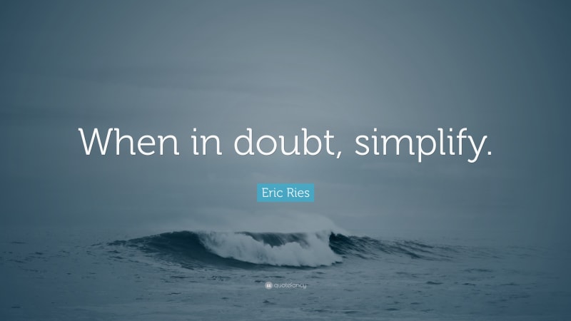 Eric Ries quote