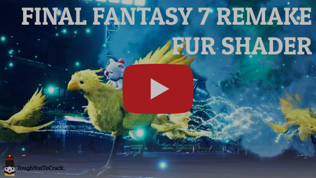 Final Fantasy 7 Remake - Fur shader in Unity