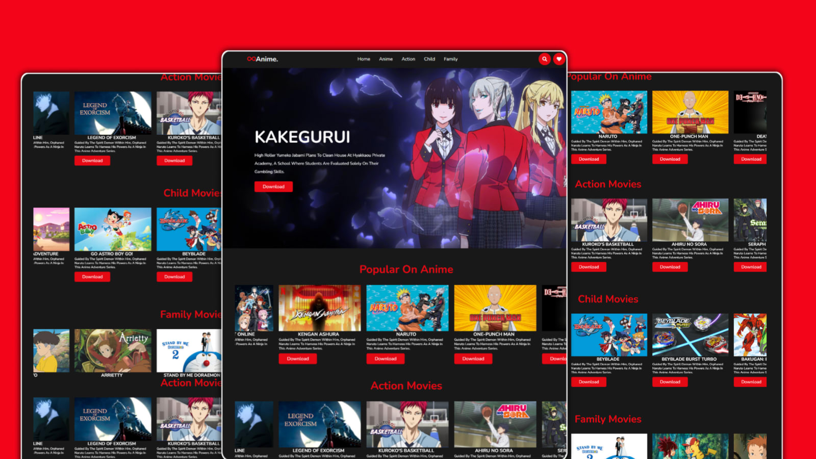 How to Create Anime Streaming Website using HTML CSS JAVASCRIPT ㊙️ 🚀Unlock  the Secrets 