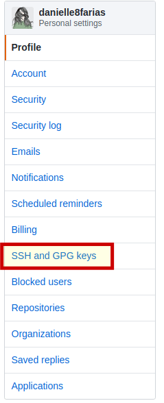 SSH and GPG keys