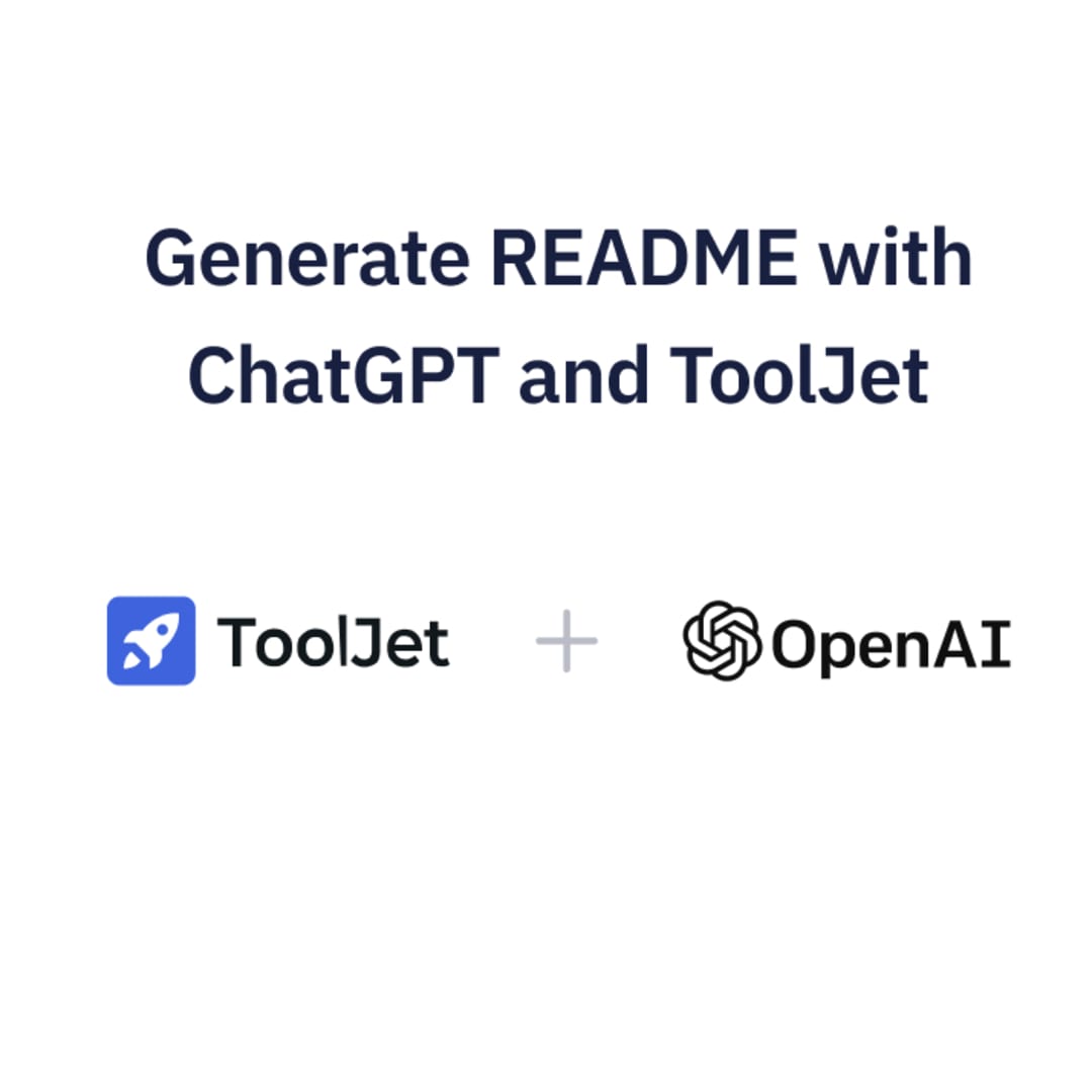 Readme Porn Videos - Use ChatGPT API to build a README generator app with low-code - DEV  Community
