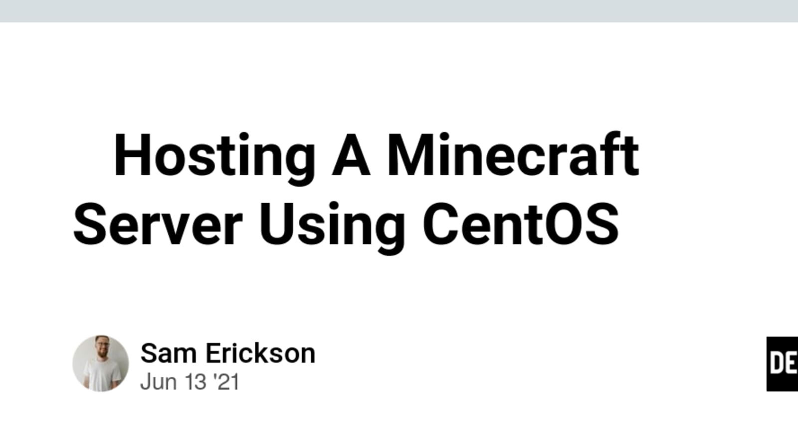 How to install Minecraft Server on CentOS [Guide]