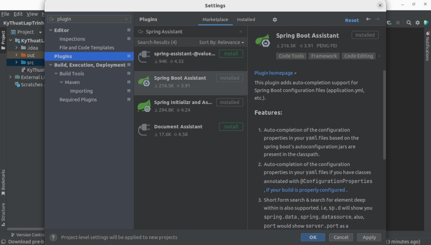 Intellij spring boot on sale