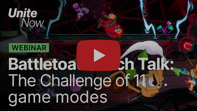 Battletoads Tech Talk: The challenge of 11 game modes | Unite Now 2020