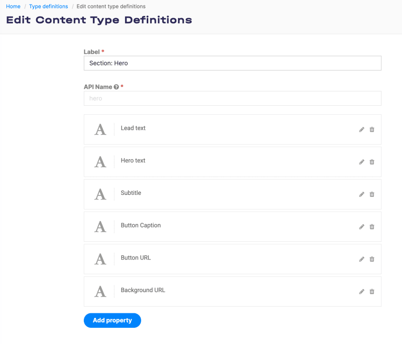 typescript with flotiq data