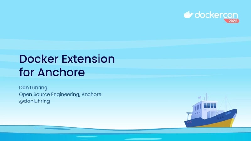 Anchore Extension