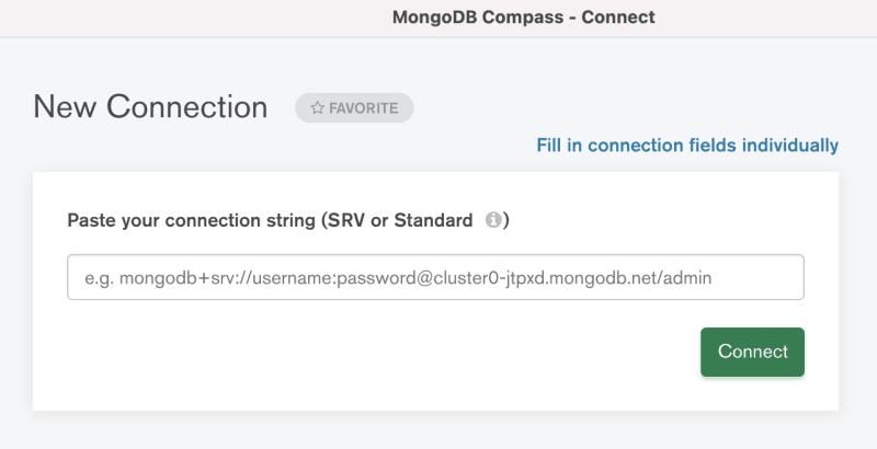 SimpleBackups - MongoDB Compass Connect Atlas