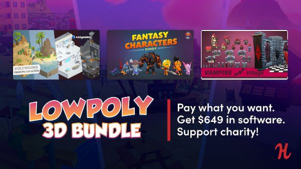 Low Poly 3D Bundle