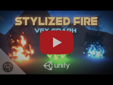 STYLIZED FIRE in Unity VFX Graph Tutorial