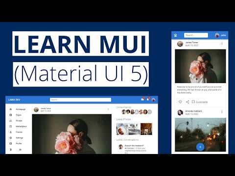 5 (MUI) React Tutorial | MUI Responsive Real Project