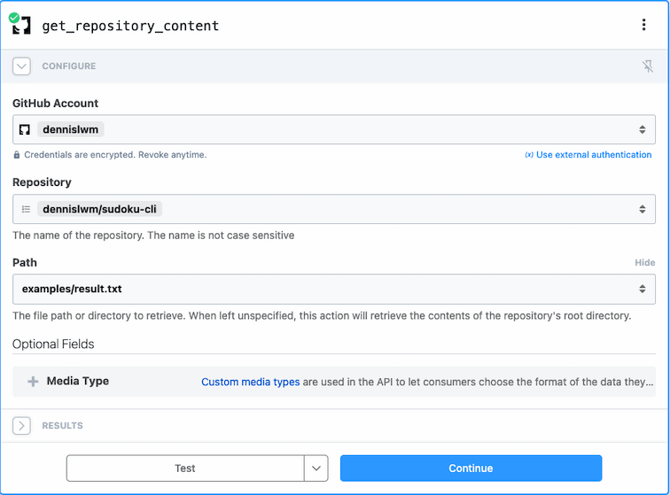 Get repository content