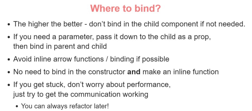 Binding