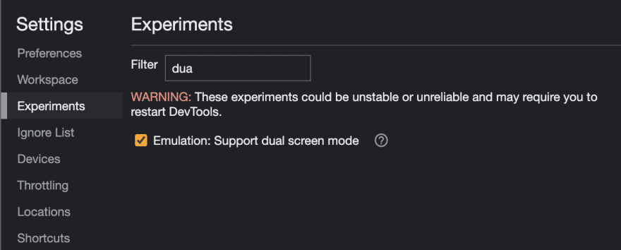 chrome devtools