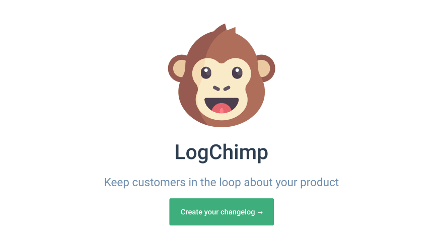 LogChimp website screenshot