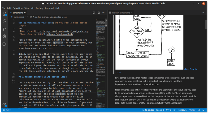 VSCODE window