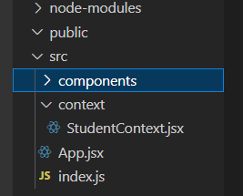 File Structure for React App