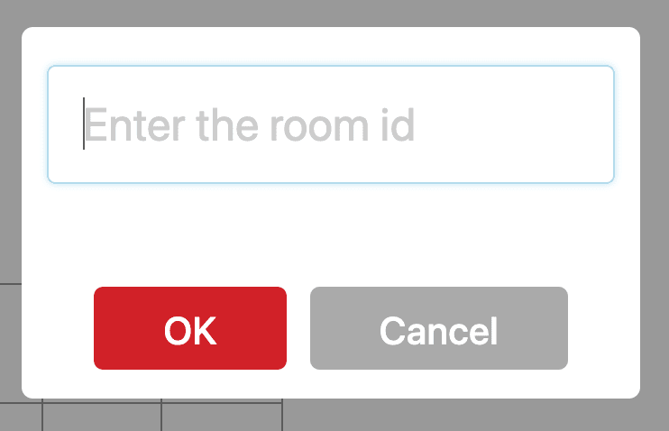 Enter the room id