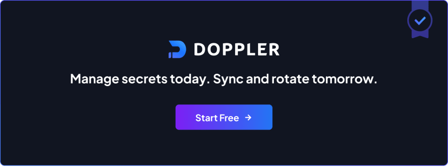 Create your free Doppler account