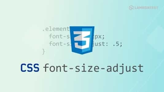 CSS font-size-adjust