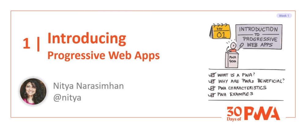 Cover image for #01 - Introducing Progressive Web Apps