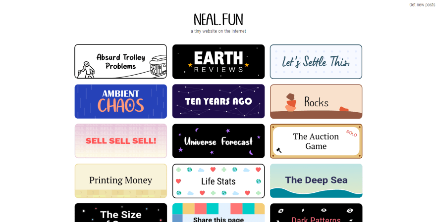 Fun Games - Neal Fun