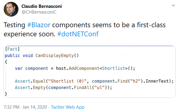 blazor-unit-test-tweet