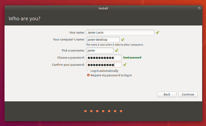 Screen 5 Ubuntu