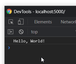 Logging Hello, World!
